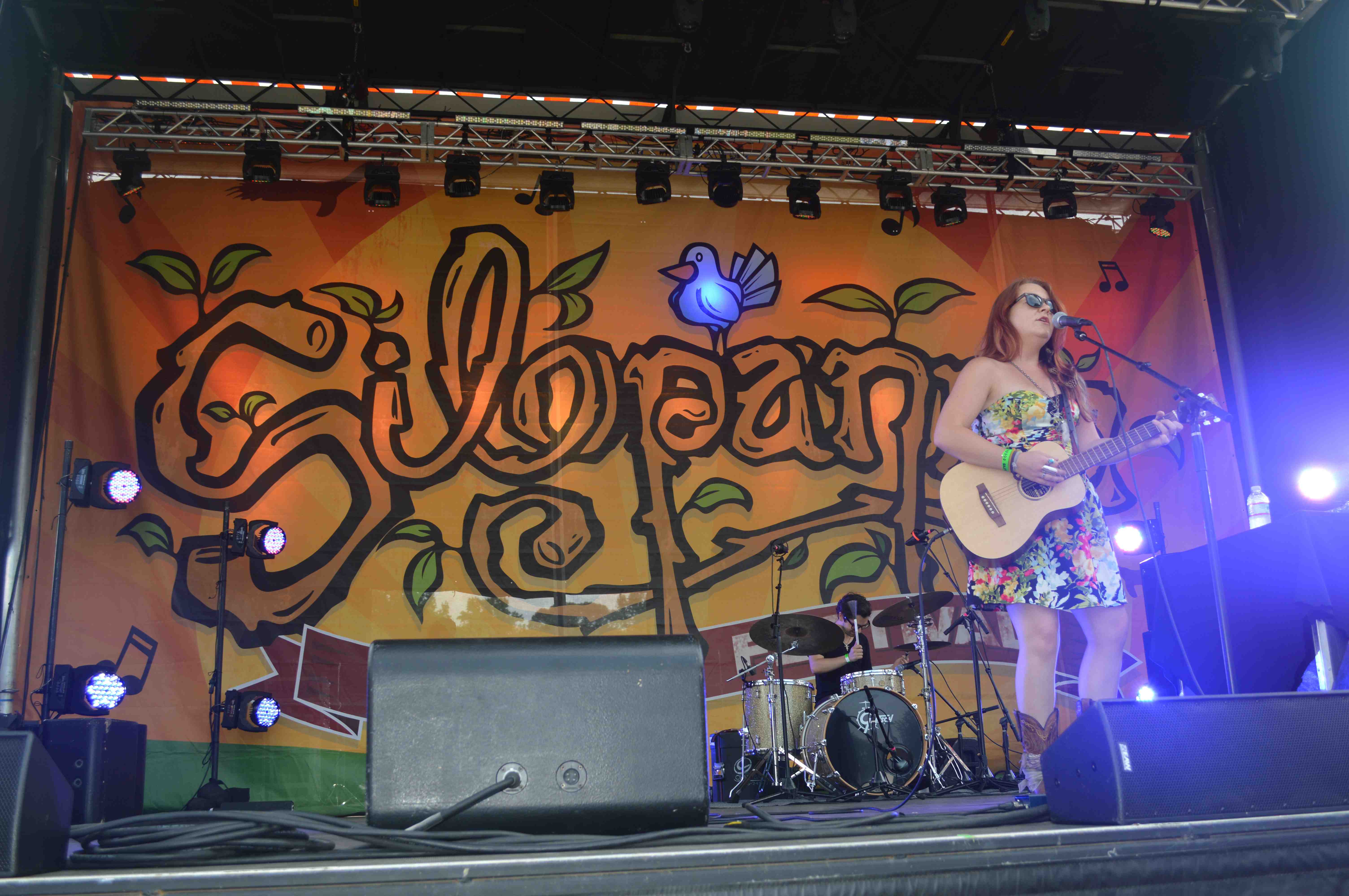 Audra Mae rocking the crowd
