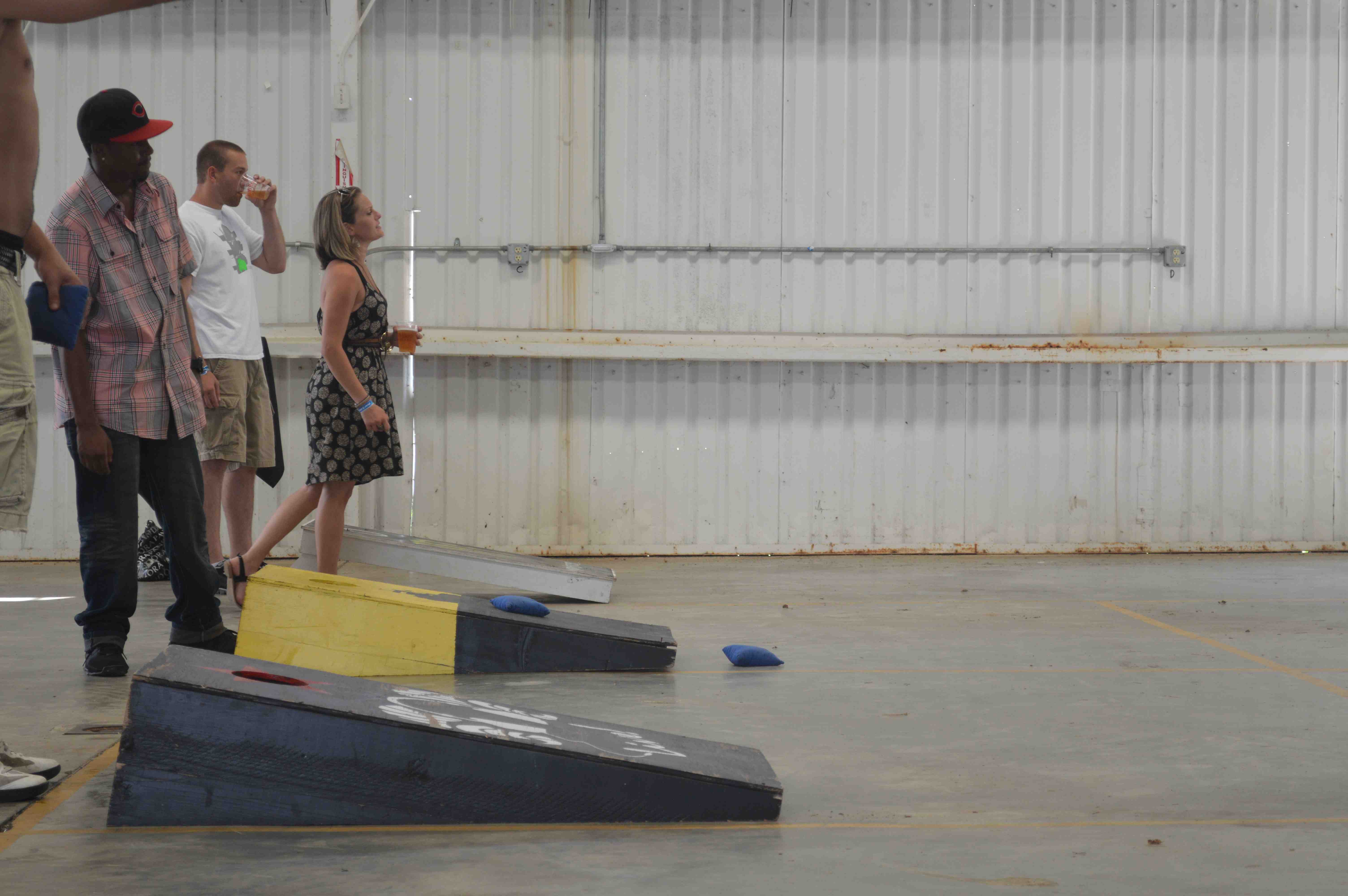 Anyone for a game of cornhole?