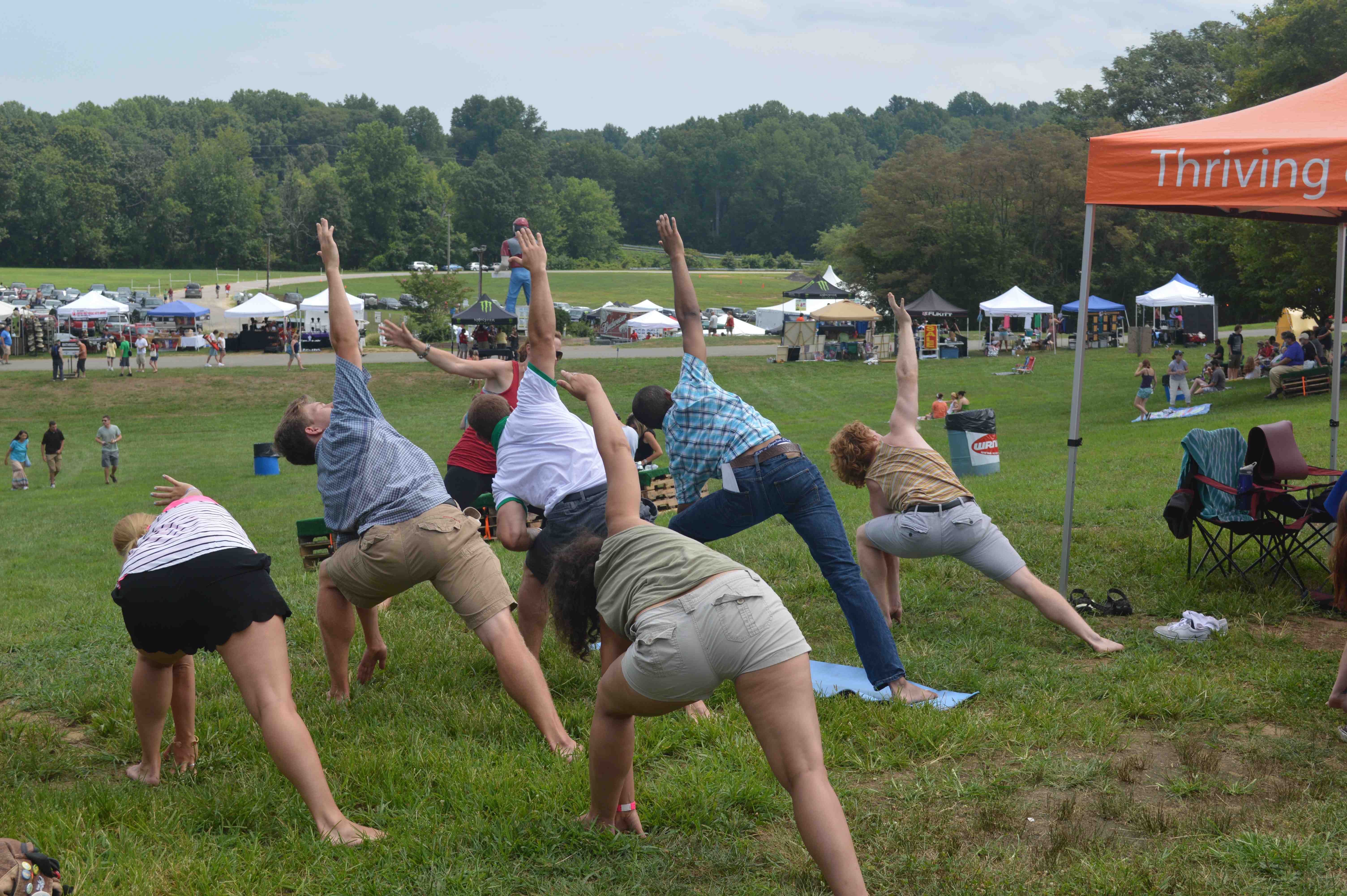 Free yoga at Silopanna