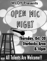 WLOY Open Mic Night 10/20