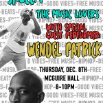 Late Night Concert: Saleem & The Music Lovers w Wendel Patrick 12/8/16