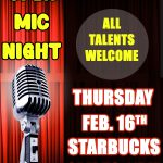 Open Mic Night 2/16