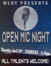 WLOY Open Mic Night 4/20