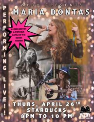 Maria Dontas @ Coffeehouse 4/26