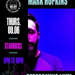 Poster for the Mark Hopkins Coffeehouse Event