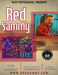 Red Sammy Live at Starbucks 11/15