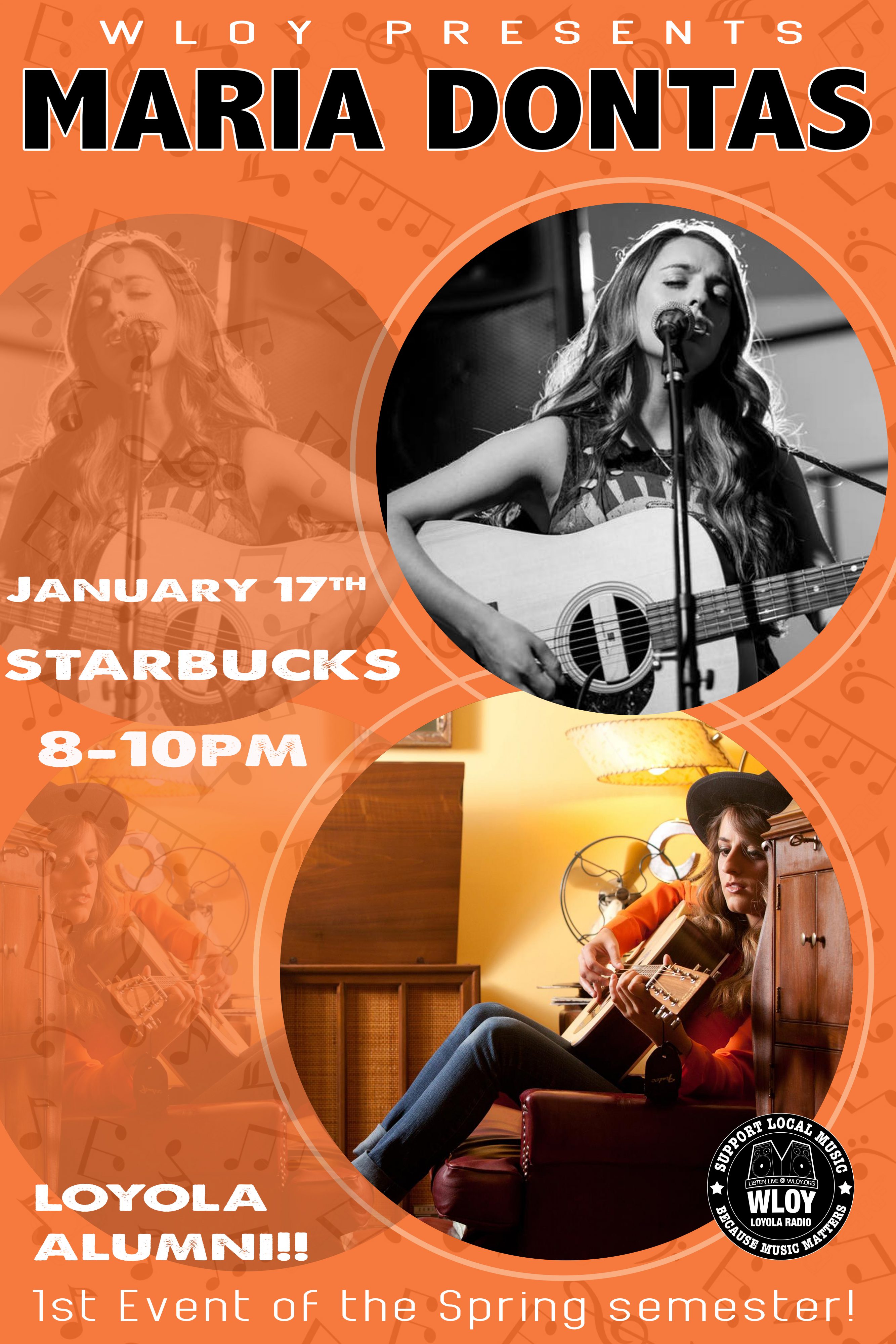 Maria Dontas Live at Coffeehouse 1/17