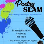 Poetry Slam at Starbucks 3/14