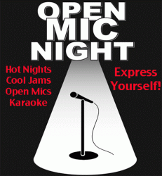 open mic night / WLOY