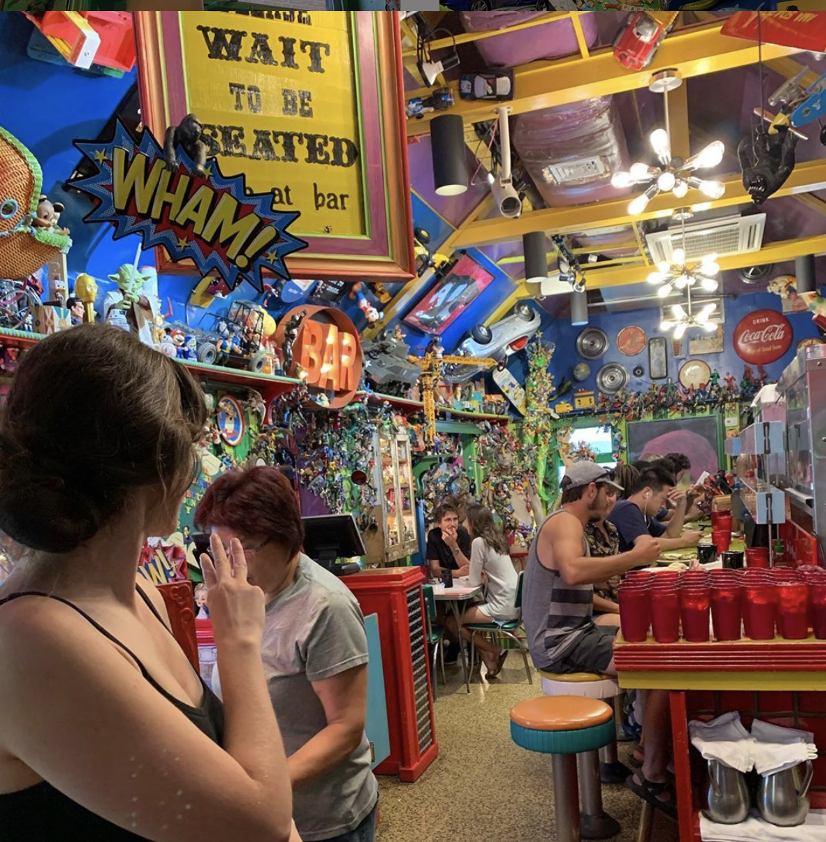 @gutterutter shares a photo at The Papermoon Diner / unique restaurants in baltimore / WLOY