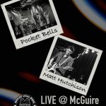 matt hutchinson and pocket bells live at mcguire poster graphic / WLOY