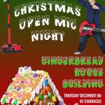 Christmas Karaoke & Gingerbread Houses at Starbucks 12/5