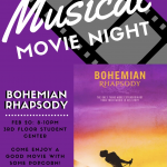 Musical Movie Night Poster / WLOY